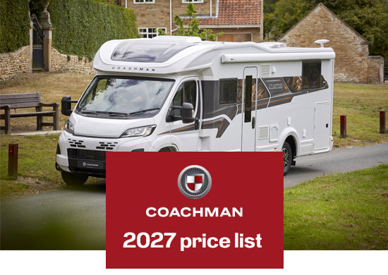 2027 Motorhomes Price List