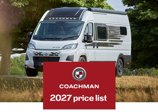 2027 Campervan Price List